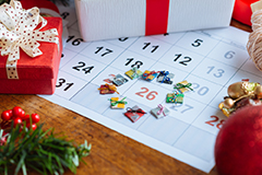Decorations,And,Calendar,With,Boxing,Day,Marked,Out